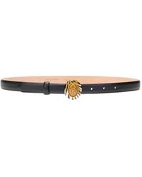 Roberto Cavalli - Striped-Embellished Leather Belt - Lyst