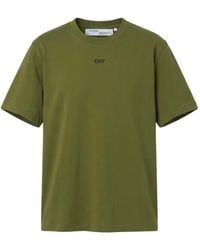 Off-White c/o Virgil Abloh - Arrows-Patch Logo-Print T-Shirt - Lyst