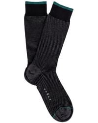 Hogan - Striped Rib-Trimmed Socks - Lyst