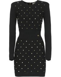 Elisabetta Franchi - Abito Midi A Pois - Lyst