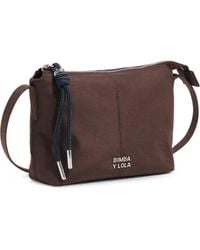 Bimba Y Lola - Mini Nylon Mocha Shoulder Bag - Lyst