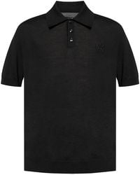 Amiri - Logo-Embroidered Polo Shirt - Lyst