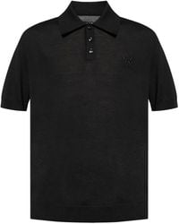 Amiri - Logo-Embroidered Polo Shirt - Lyst