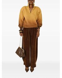 ROWEN ROSE - Ombré-Effect Mohair-Blend Sweater - Lyst