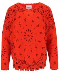 Kujten - Jersey Mela Con Motivo De Bandana - Lyst
