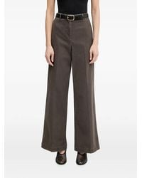 Marc O' Polo - Margo Wide-Leg Pressed-Crease Trousers - Lyst