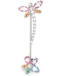 Swarovski - X Ariana Grande Crystal And Cubic Zirconia Brooch - Lyst