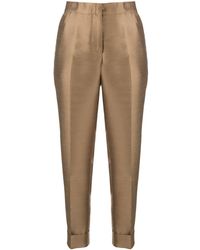 PT01 Andrea シガレットパンツ - ブラウン