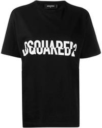 DSquared² - T-Shirt Met Ronde Hals - Lyst