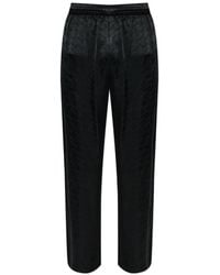DIESEL - Logo-Jacquard Elasticated-Waistband Trousers - Lyst