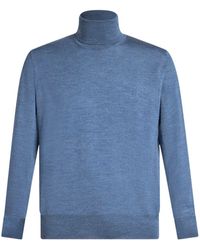 Etro - Pegaso-embroidered Wool Jumper - Lyst