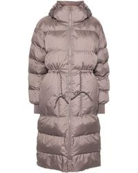 adidas By Stella McCartney - Padded Quilted Long Coat - Lyst