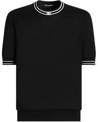 Dolce & Gabbana - Silk Pullover - Lyst