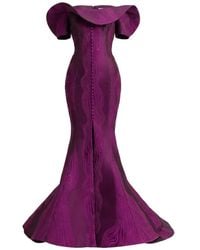 Gemy Maalouf - Draped Off-Shoulder Gown - Lyst