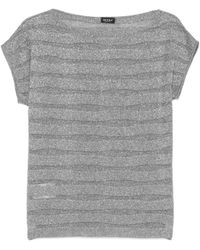 Neera - Lurex Stripe T-Shirt - Lyst