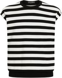 メンズ Dolce & Gabbana ストライプ ニットトップ ブラック | Lyst メンズ Dolce & Gabbana ストライプ ニットトップ ブラック | Lyst