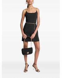 MICHAEL Michael Kors - チェーンストラップ ミニドレス - Lyst