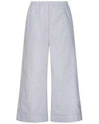 By Malene Birger - Mirabello Gestreepte Broek - Lyst