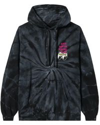 ANTI SOCIAL SOCIAL CLUB - Felpa Stacked Con Fantasia Tie Dye E Cappuccio - Lyst