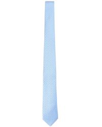 Canali - Zijden Stropdas Met Patroon - Lyst