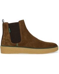 Paul Smith - Bash Elasticated-Panels Suede Boots - Lyst