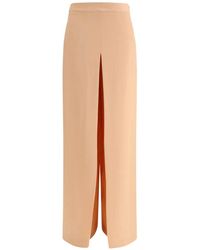 DI STAVNITSER - Front-Slit Trousers - Lyst