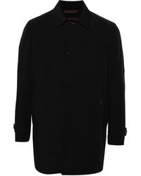 Moorer - Vittor-Kn Single-Breasted Coat - Lyst