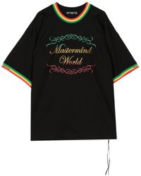 MASTERMIND WORLD - Rasta T-Shirt mit Logo-Print - Lyst