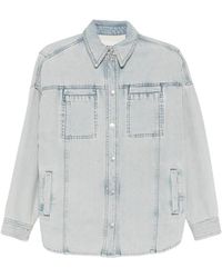 Isabel Marant - Chaqueta Vaquera Con Efecto Lavado - Lyst