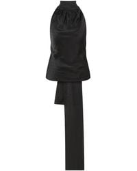 Anna October - Demetra Polka-Dot Halterneck Top - Lyst