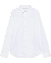 Max Mara - Fiacre Button-Up Overhemd Met Lange Mouwen - Lyst