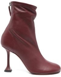 AMINA MUADDI - 95Mm Iris Heeled Boots - Lyst