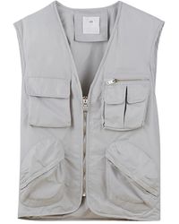 Givenchy - Multi-Pocket Sleeveless Vest - Lyst