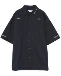 Yoshio Kubo - Typography Short-Sleeve Shirt - Lyst