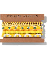 Roxanne Assoulin - Color Therapy® Yellow Bracelet Set - Lyst