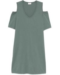 Deha - V-Neck Cold-Shoulder Mini Dress - Lyst