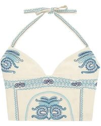 Fortela - Aura Embroidered Top - Lyst