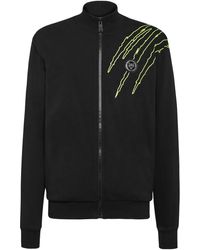 Philipp Plein - Chaqueta De Chándal Con Aplique Del Logo - Lyst