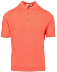 Al Duca d'Aosta - Ribbed-Trim Polo Shirt - Lyst