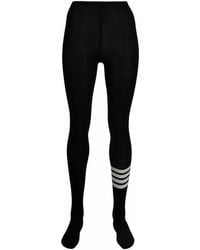 Thom Browne - Gestreepte Panty - Lyst