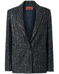 Missoni - Sequin-Embellished Striped Jacket - Lyst