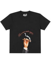 Melt - Graphic-Print Cotton T-Shirt - Lyst