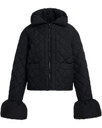 Essentiel Antwerp - Zip-Up Quilted Jacket - Lyst