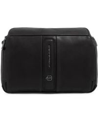 Piquadro - Logo-Plaque Rfid-Shielded Ipad Mini Messenger Bag - Lyst