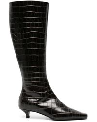 Totême - The Slim 35mm Knee-high Boots - Lyst