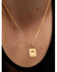 Monica Vinader - Gp Love Token Hanger - Lyst