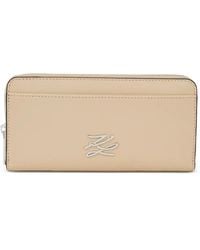 KARL LAGERFELD - K/Autograph Continental Wallet - Lyst