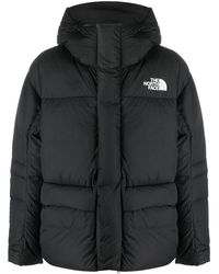 The North Face - Logo Print Padded Jacked - Lyst