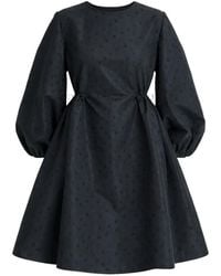 Cecilie Bahnsen - Cbclo Balloon-Sleeve A-Line Mini Dress - Lyst