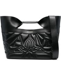 Alexander McQueen - Small The Bow Bag In Quilted Leather - Lyst